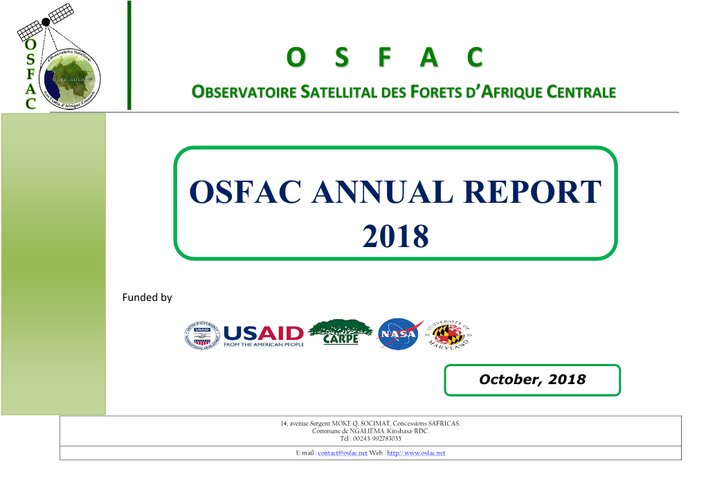 Osfac Annual Report 2018