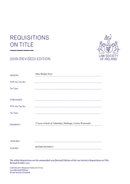 Requisitions on Title 1057484.PDF