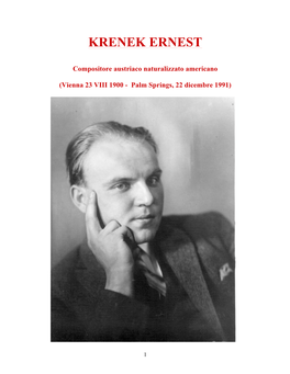 Krenek Ernest