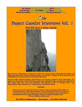 Project Camelot Interviews Vol 1