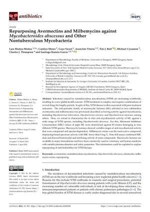 Repurposing Avermectins and Milbemycins Against Mycobacteroides Abscessus and Other Nontuberculous Mycobacteria