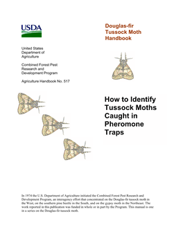 How to Identify Tussock Moths Caught in Pheromone Traps