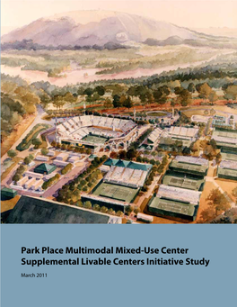 Park Place Multimodal Mixed-Use Center Supplemental Livable Centers Initiative Study