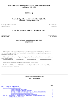 American Financial Group, Inc