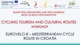 Eurovelo 8 – Mediterranean Cycle Route in Croatia
