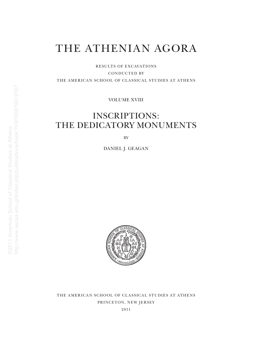 The Athenian Agora
