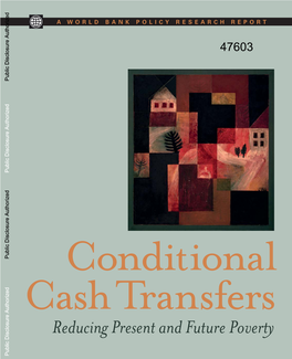 Conditional Cash Transfers: Reducing Present and Future Poverty