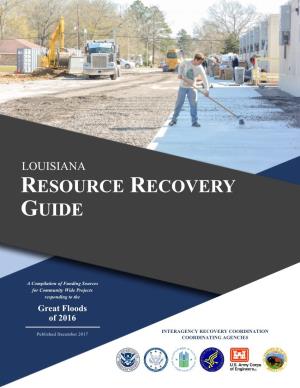 Louisiana Resource Recovery Guide