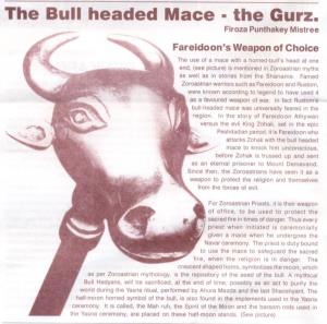 The Bull Headed Mace. Thegurz