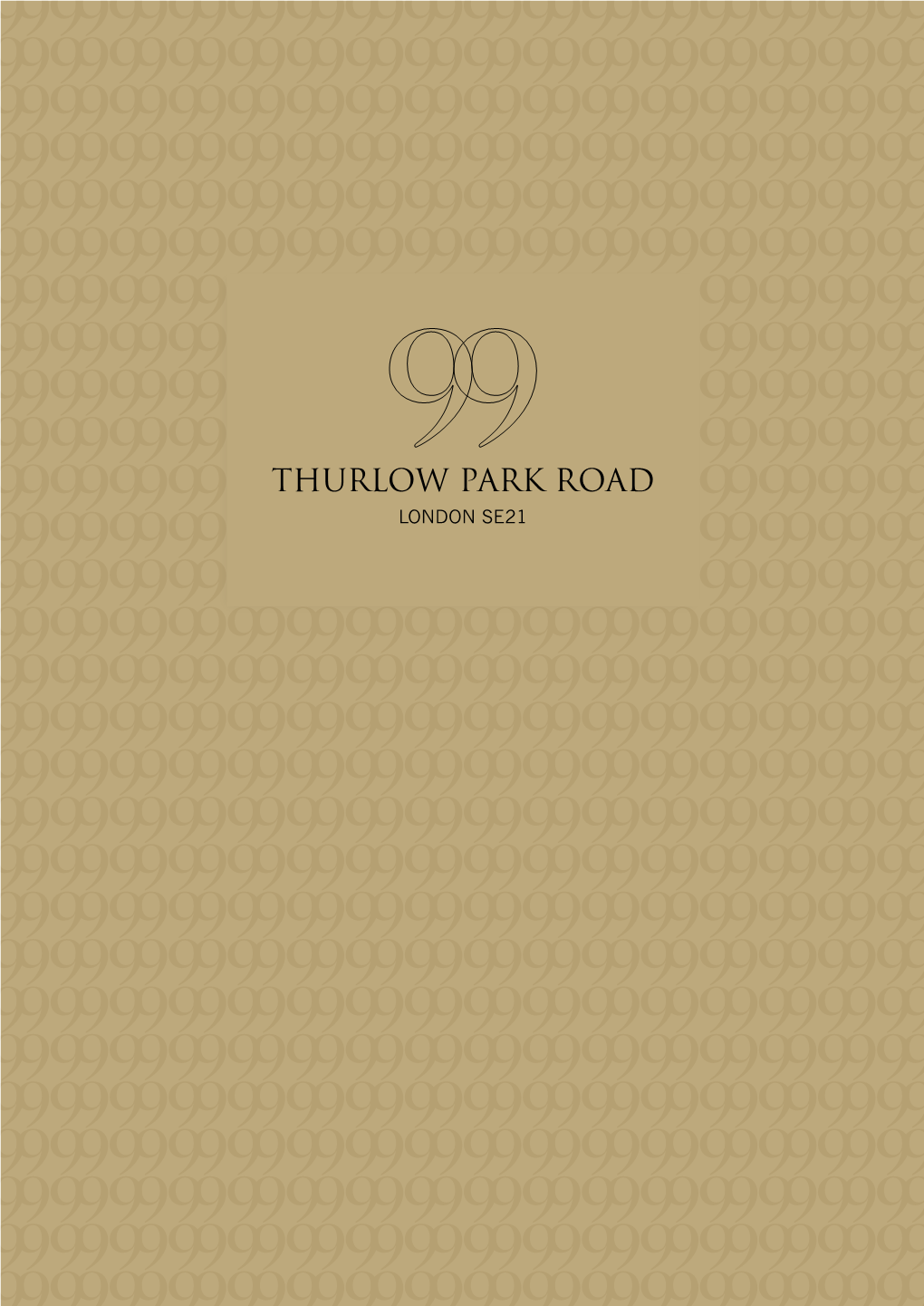 Thurlow Park Road LONDON SE21 a Collection of Just Nine Notable Residences in WEST DULWICH