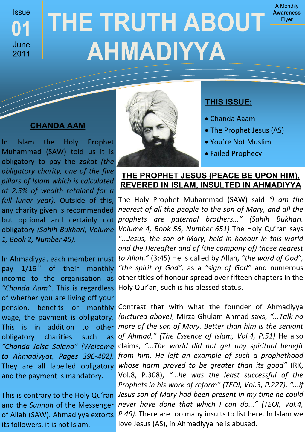 The Truth About Ahmadiyya