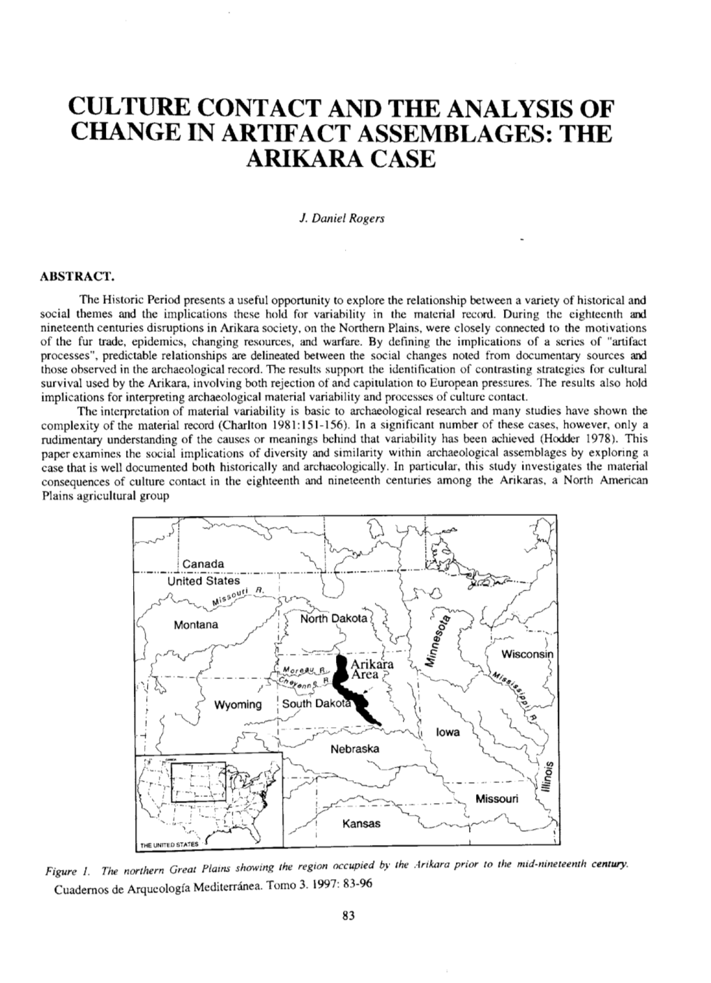 The Arikara Case