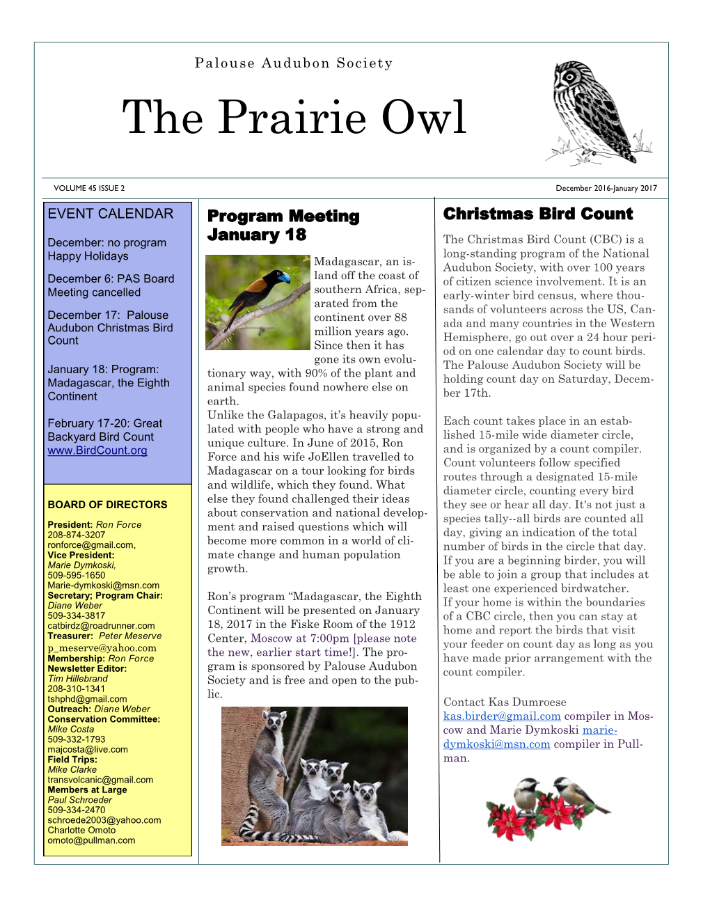 The Prairie Owl