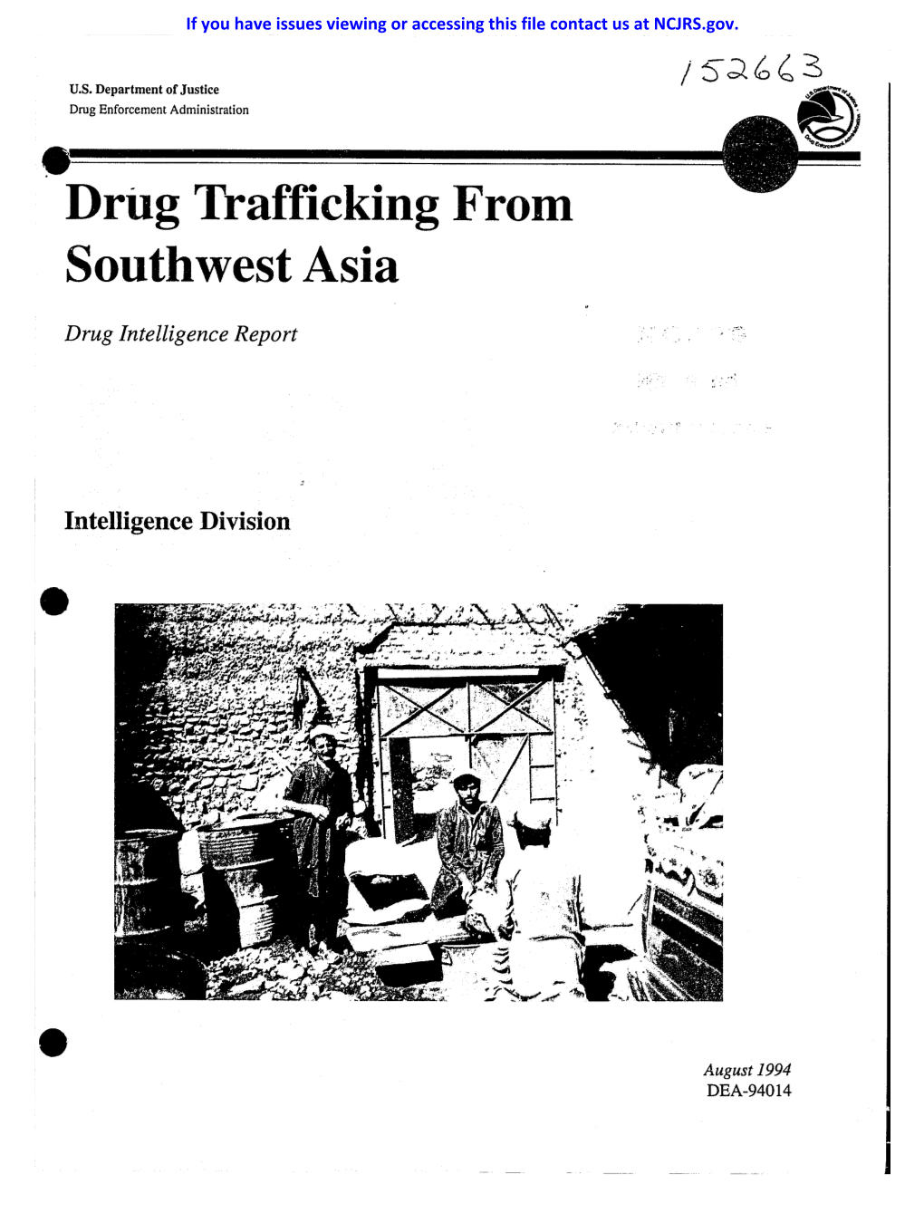 Drug Trafficking from Southwest Asia