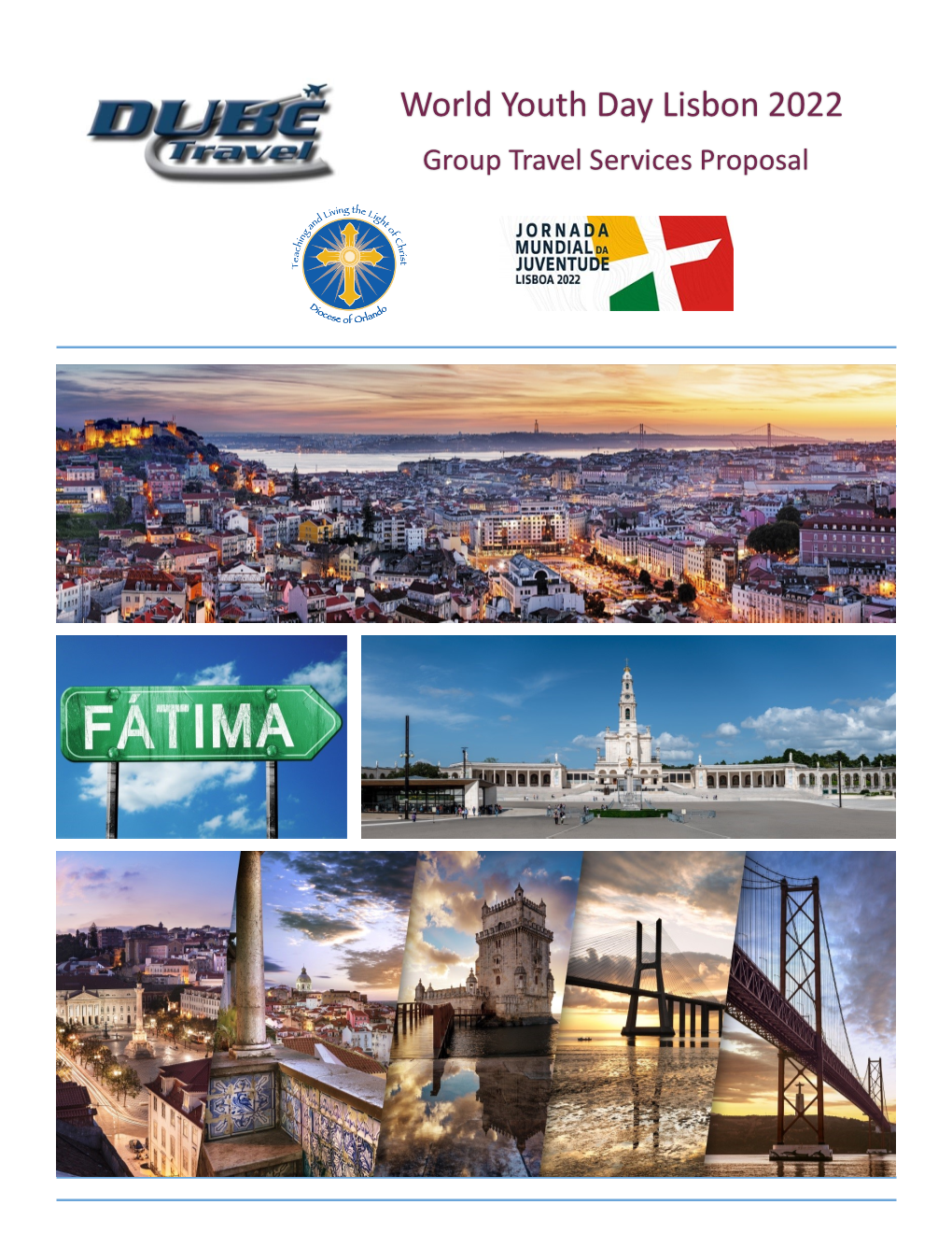 World Youth Day Lisbon 2022 Group Travel Services Proposal