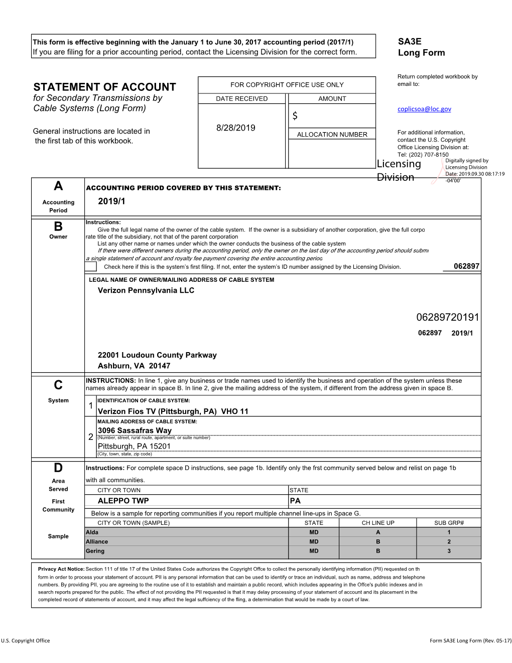 Verizon Pennsylvania LLC (062897)