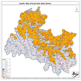 Aquifer Map of Aurad Taluk, Bidar District