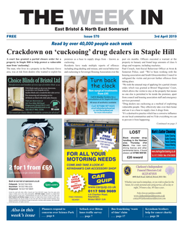 Crackdown on 'Cuckooing' Drug Dealers in Staple Hill