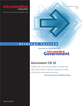 Read the Government CIO 50 Report