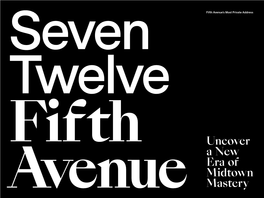 Uncover a New Era of Midtown Mastery Uncover a New Era of Midtown Mastery 712 5Th Avenue, New York, NY 10019 P02
