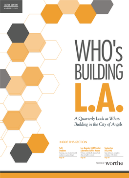 A Quarterly Look at Who's Building in the City of Angels