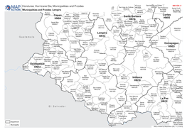 Honduras: Hurricane Eta, Municipalities and P-Codes