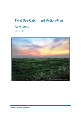 Tidal Dee Catchment Partnership Action Plan