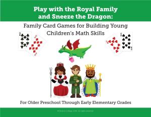 Card Games for Building Young Children’S Math Skills