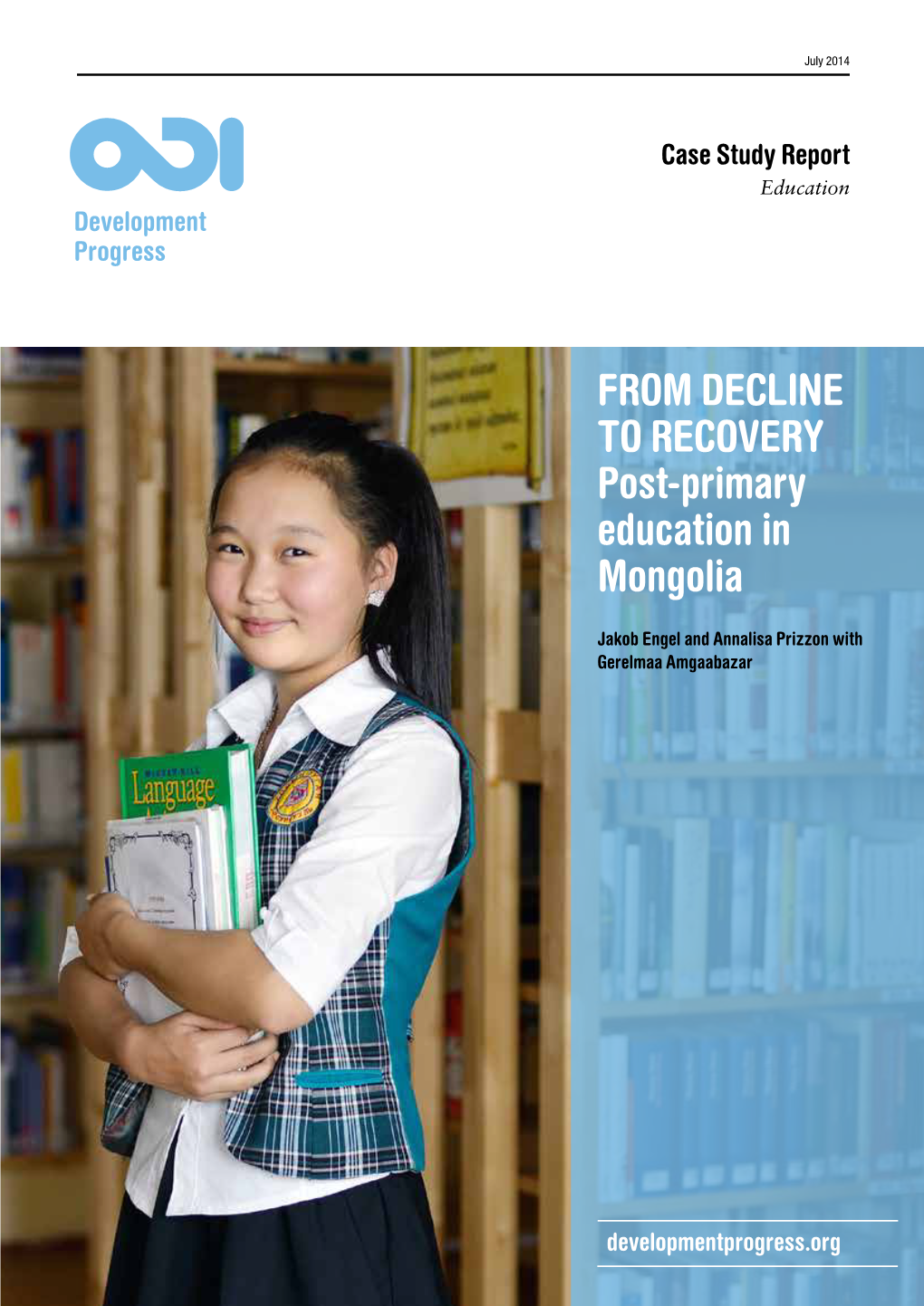 From Decline to Recovery Post-Primary Education in Mongolia