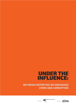 Bih Media Reporting on Organised Crime and Corruption