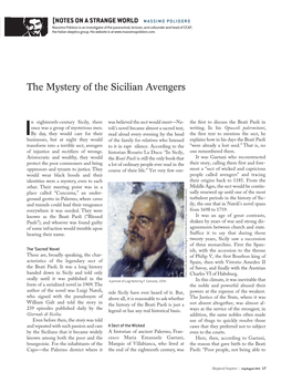 The Mystery of the Sicilian Avengers