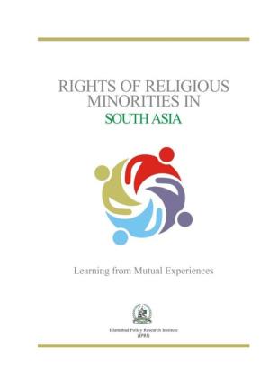 Rights of Religious Minorities in South Asia 1