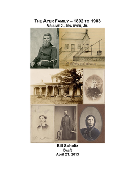 The Ayer Family – 1802 to 1903 Volume 2 – Ira Ayer, Jr