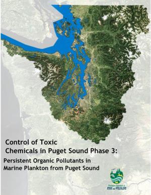 Persistent Organic Pollutants in Marine Plankton from Puget Sound