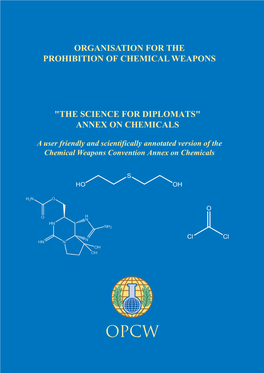 "The Science for Diplomats" Annex on Chemicals