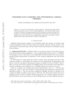 Weighted Fano Varieties and Infinitesimal Torelli Problem 3