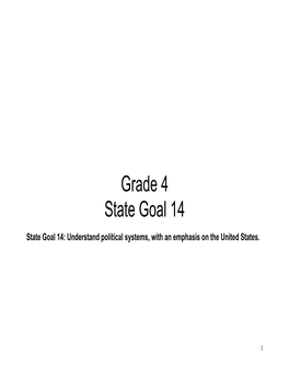 Grade 4 State Goal 14