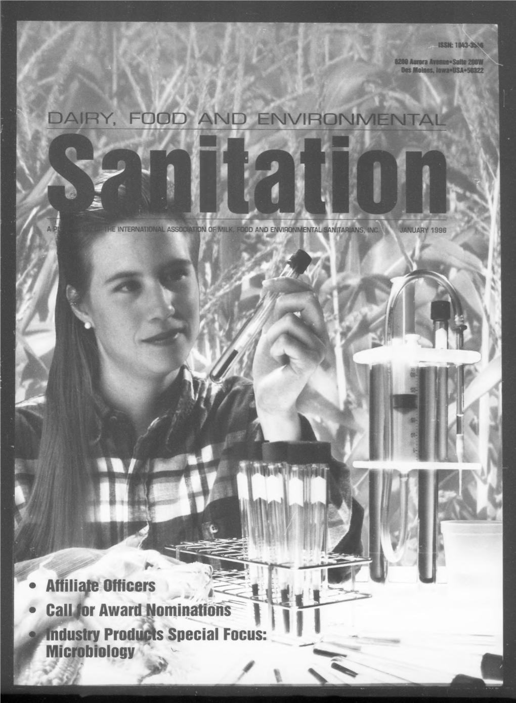 Dairy, Food and Environmental Sanitation 1996-01