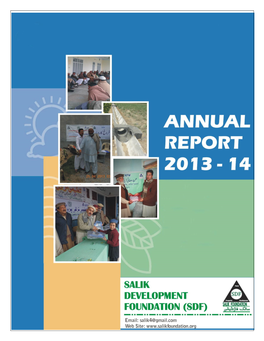 SDF Annual Report 2013-14