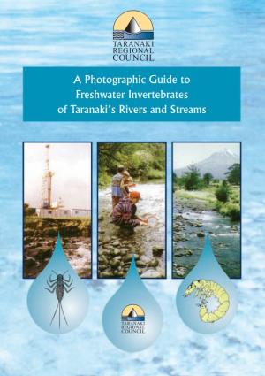 A Photographic Guide to Freshwater Invertebrates of Taranaki's Rivers