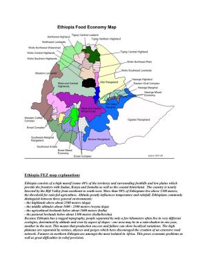 Ethiopia Food Economy Map