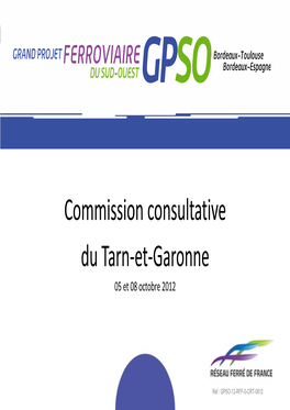 Commission Consultative Du Tarn-Et-Garonne