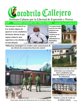 Cocodrilo Callejero, Edición 153, Año 6