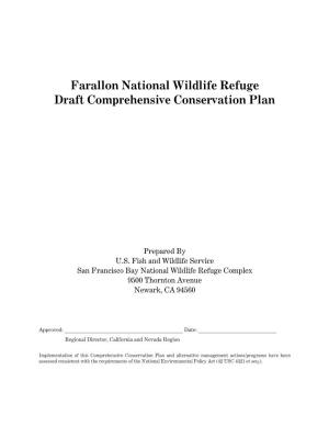 Farallon National Wildlife Refuge Draft Comprehensive Conservation Plan