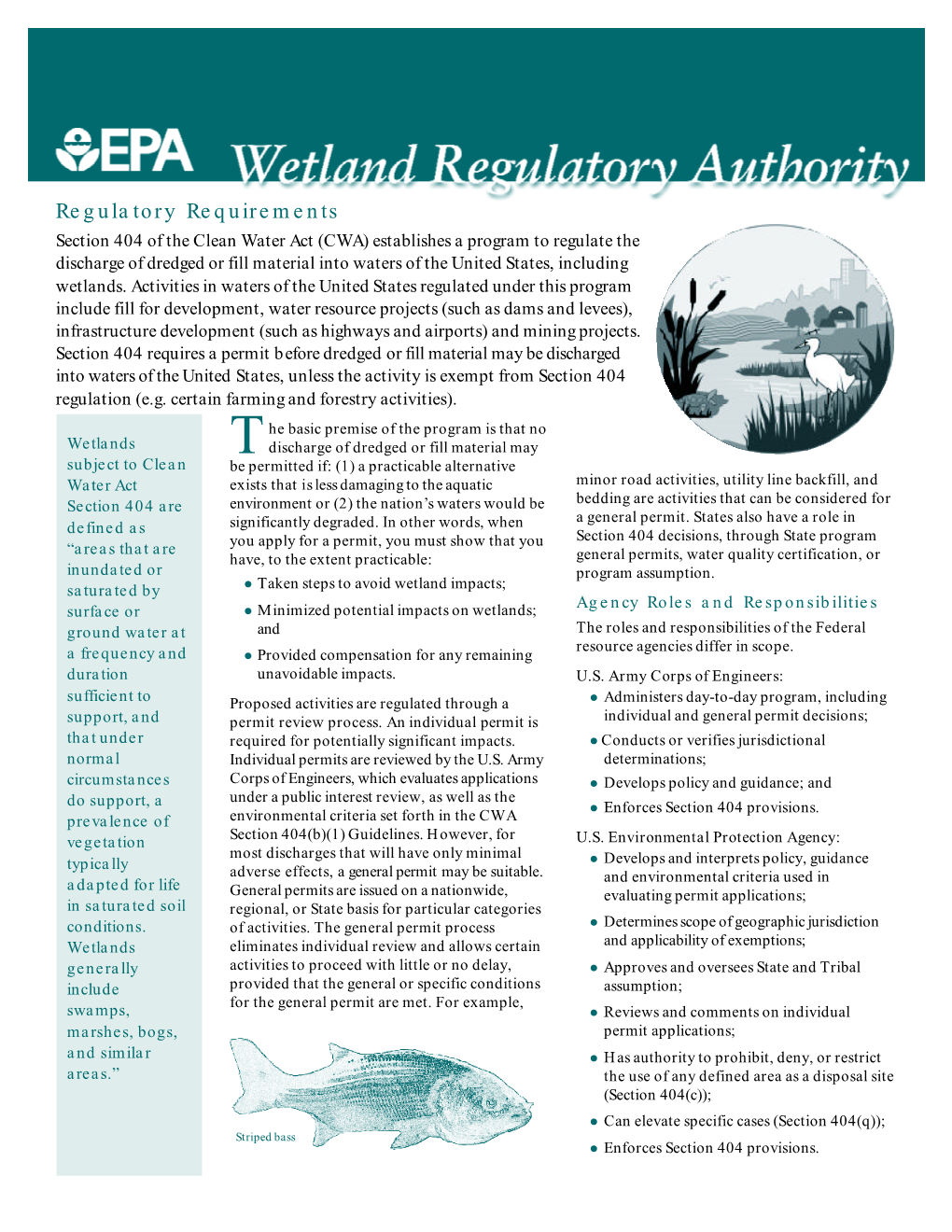 Wetland Regulatory Authority (PDF)