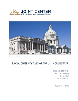 Racial Diversity Among Top U.S. House Staff