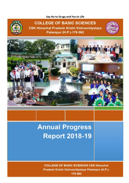 COBS Annual Report 2018-19