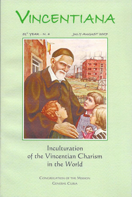 Inculturation of the Vincentian Charism in the World