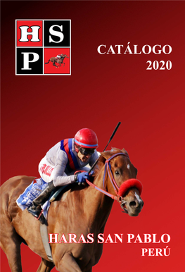 Catálogo 2020 Haras San Pablo