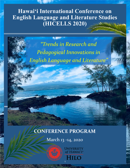 HICELLS 2020 Conference Program
